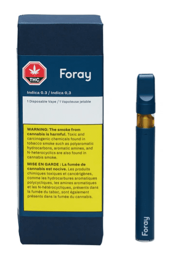 foray disposable vape pen